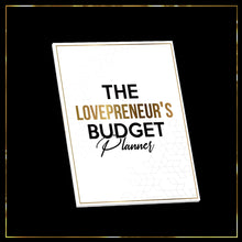 Load image into Gallery viewer, LOVEPRENEUR BUDGET PLANNER

